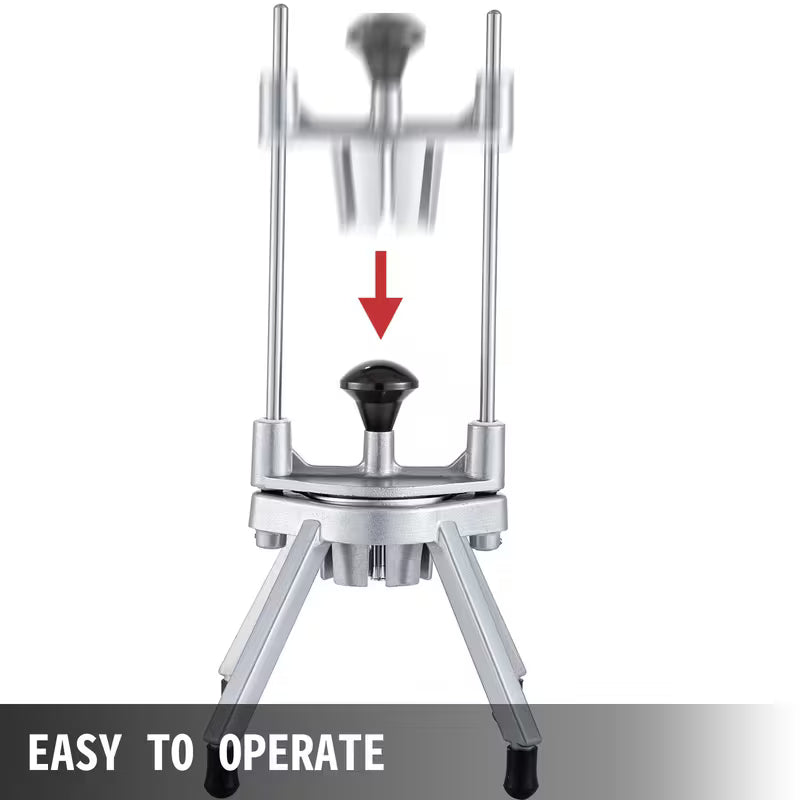 8-Section Stainless Steel Commercial Fruit Wedger and Lime Slicer
