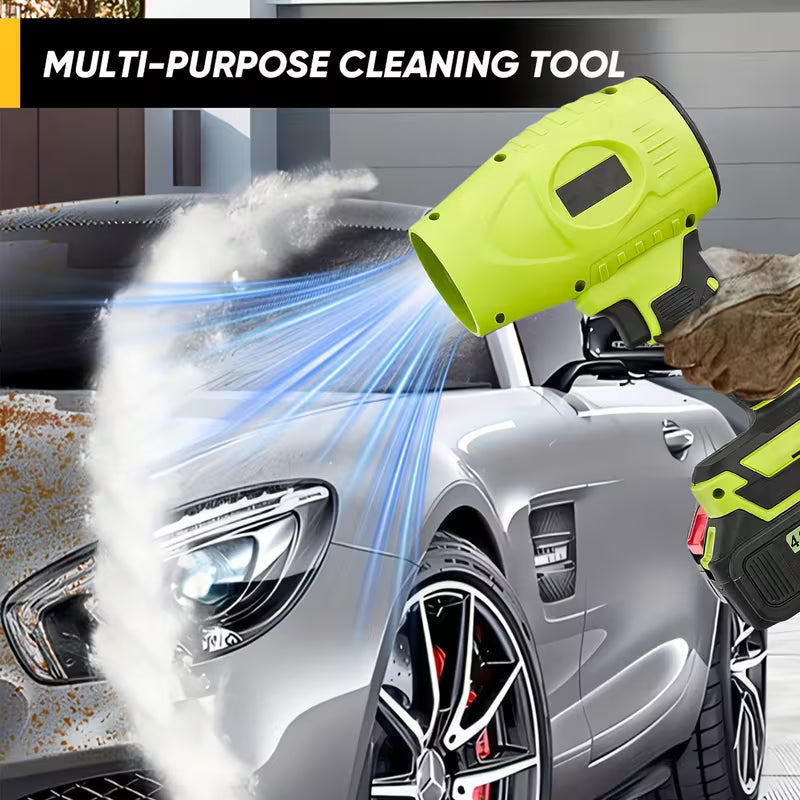 Cordless High-Pressure Jet Dry Leaf Blower and Mini Air Duster
