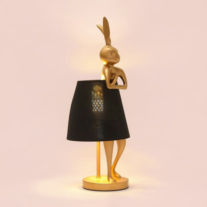 Modern Bunny Table Lamp with Adjustable Light