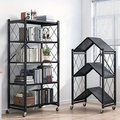 Heavy-Duty Shelving Unit | Metal 3/4/5-Tier Storage Rack