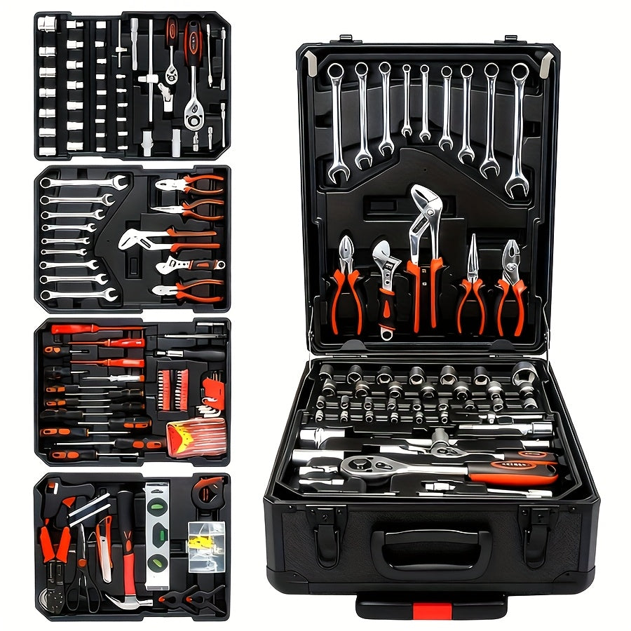 899/52PCS Professional Tool Set Portable Household & Car Repair Maintenance Kit