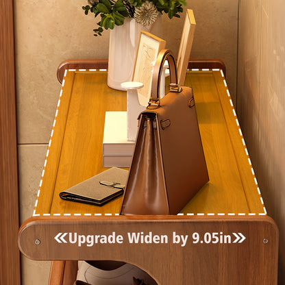 5/6 Tier Bamboo Shoe Rack Organizer Wooden Shelf Entryway Space Saving