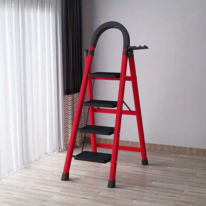 Heavy Duty Folding Step Ladder 3/4/5 Step Non-Slip 500LBS Capacity Portable