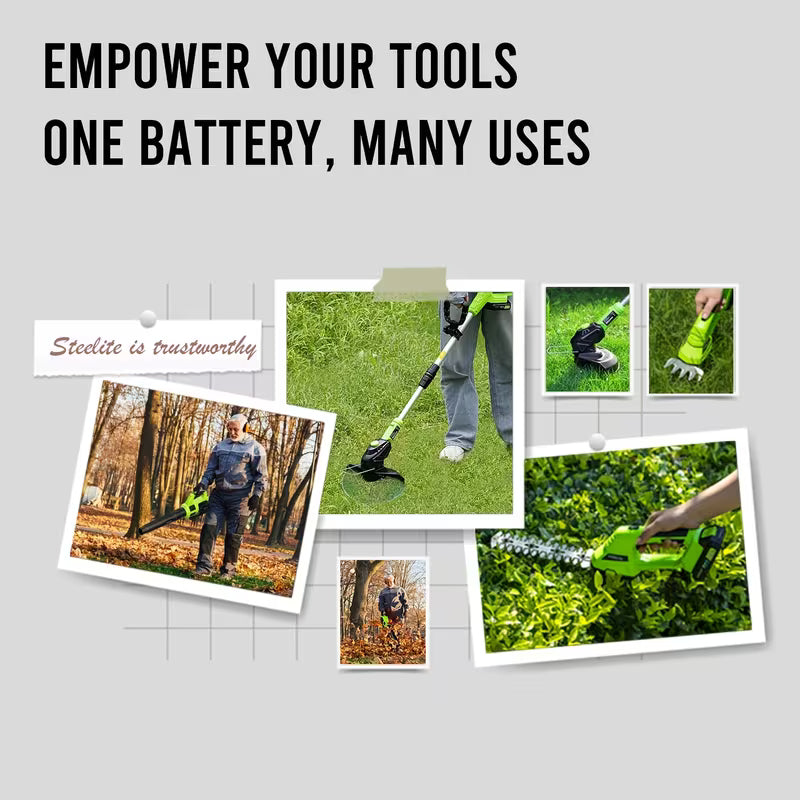 Steelite 20V 4.0Ah Lawn Mower Battery