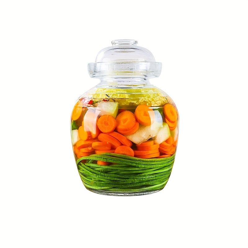Glass Fermentation Jar with Lid