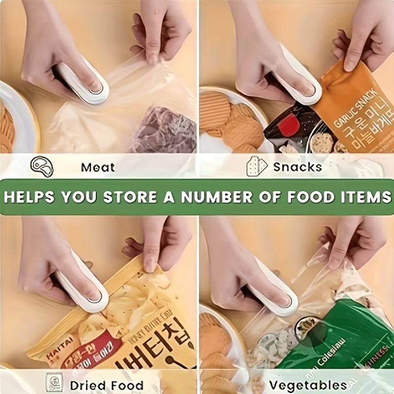 USB Portable Handheld Bag Sealer
