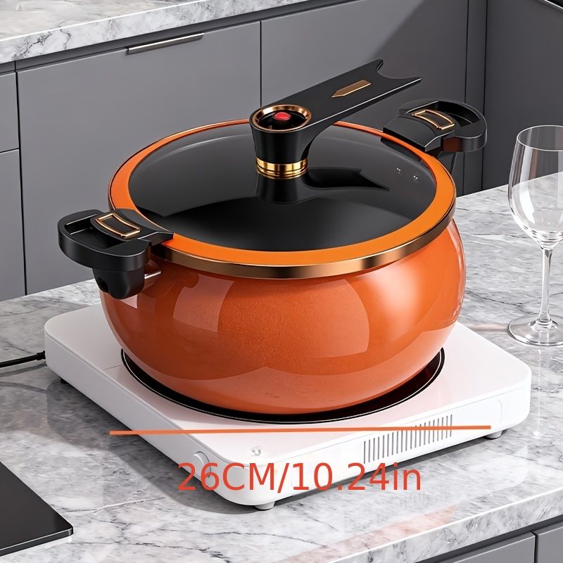 Enamel Stew Pot with Double Handles