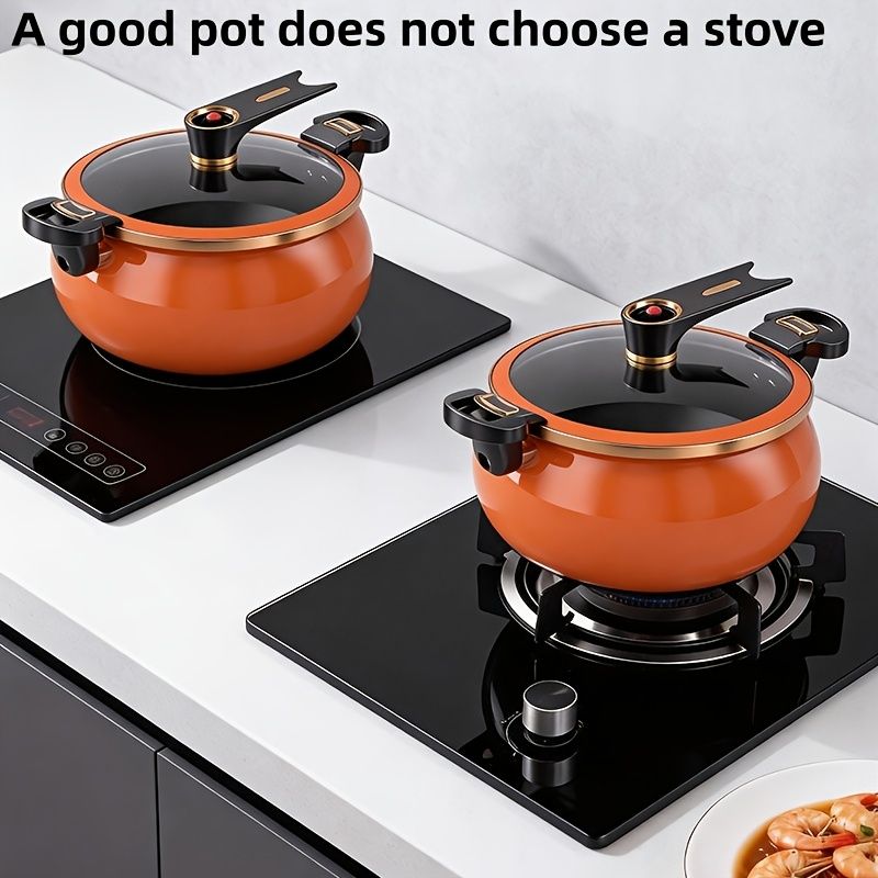 Enamel Stew Pot with Double Handles
