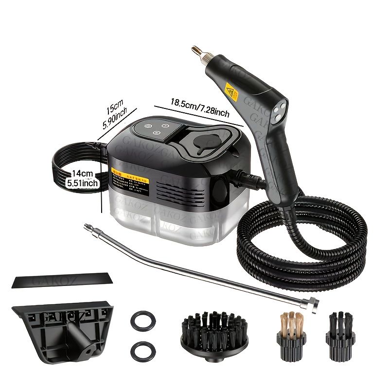 Handheld High Pressure Steam Cleaner with 35-Piece Accessory Set
