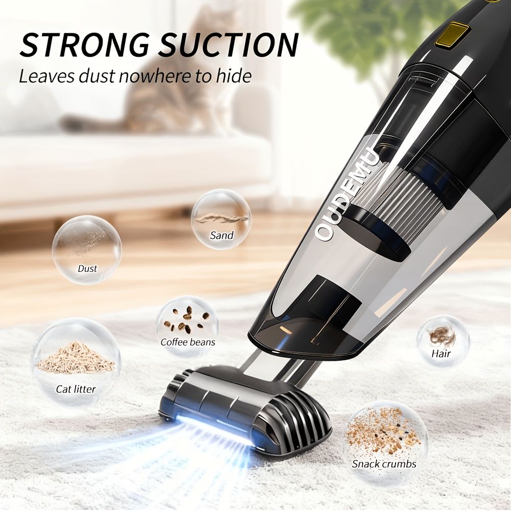 Cordless Handheld Vacuum Cleaner for Home and Car