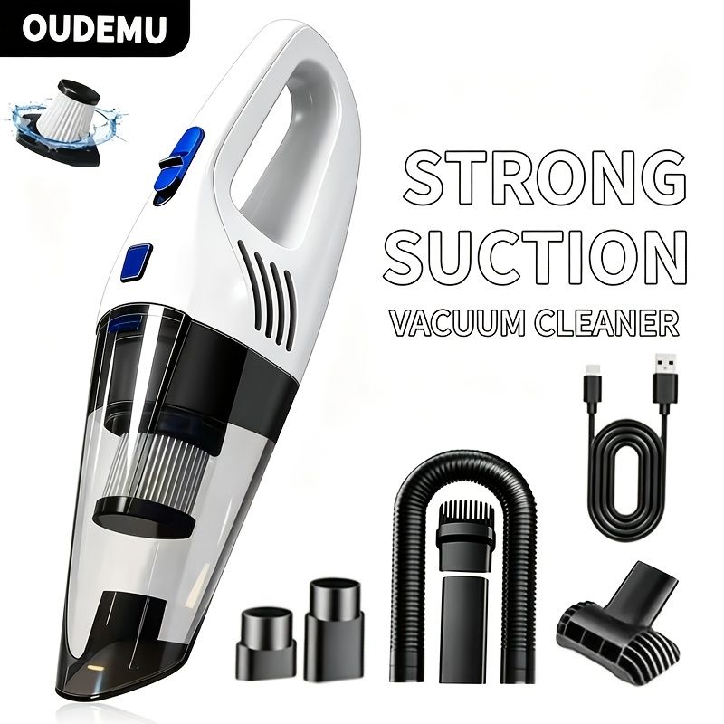 Cordless Handheld Vacuum Cleaner for Home and Car