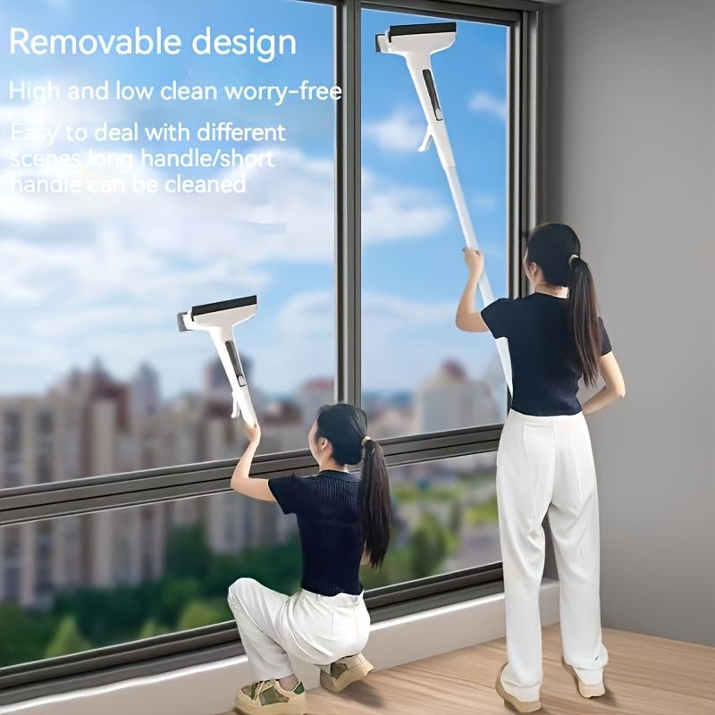 Long Handle Cleaning Kit with Squeegee