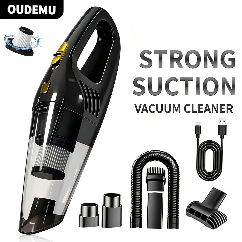 Cordless Handheld Vacuum Cleaner for Home and Car