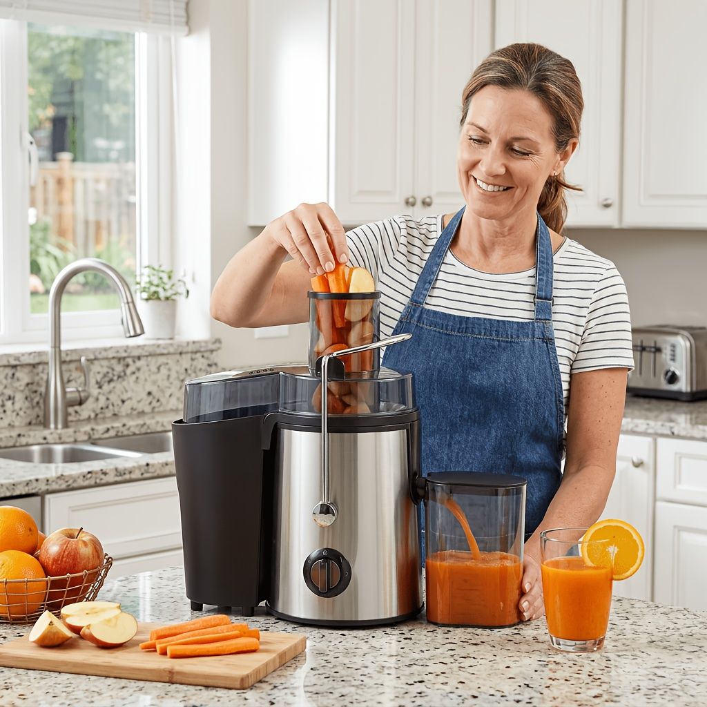 3 Inch Wide Mouth Juicer Blender for Fruits and Vegetables