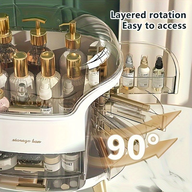 Countertop Makeup Skincare Jewelry Organizer