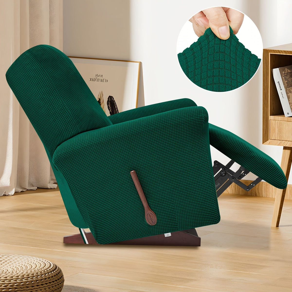 Recliner Sofa Cover Stretch Fleece Furniture Protector