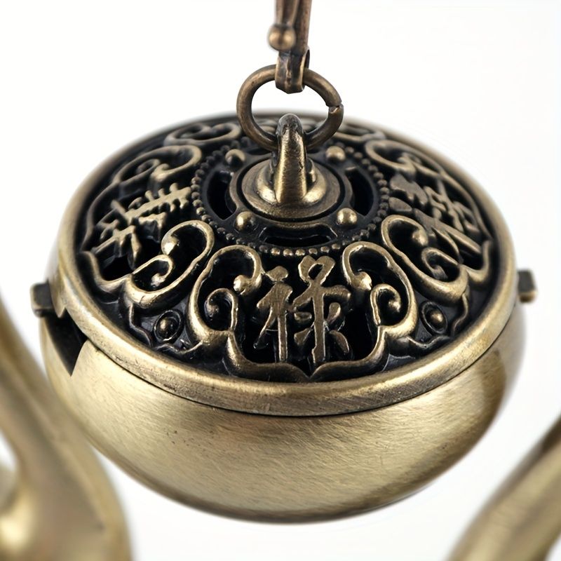 Chinese Incense Burner Dual Use Stove Desktop Ornament