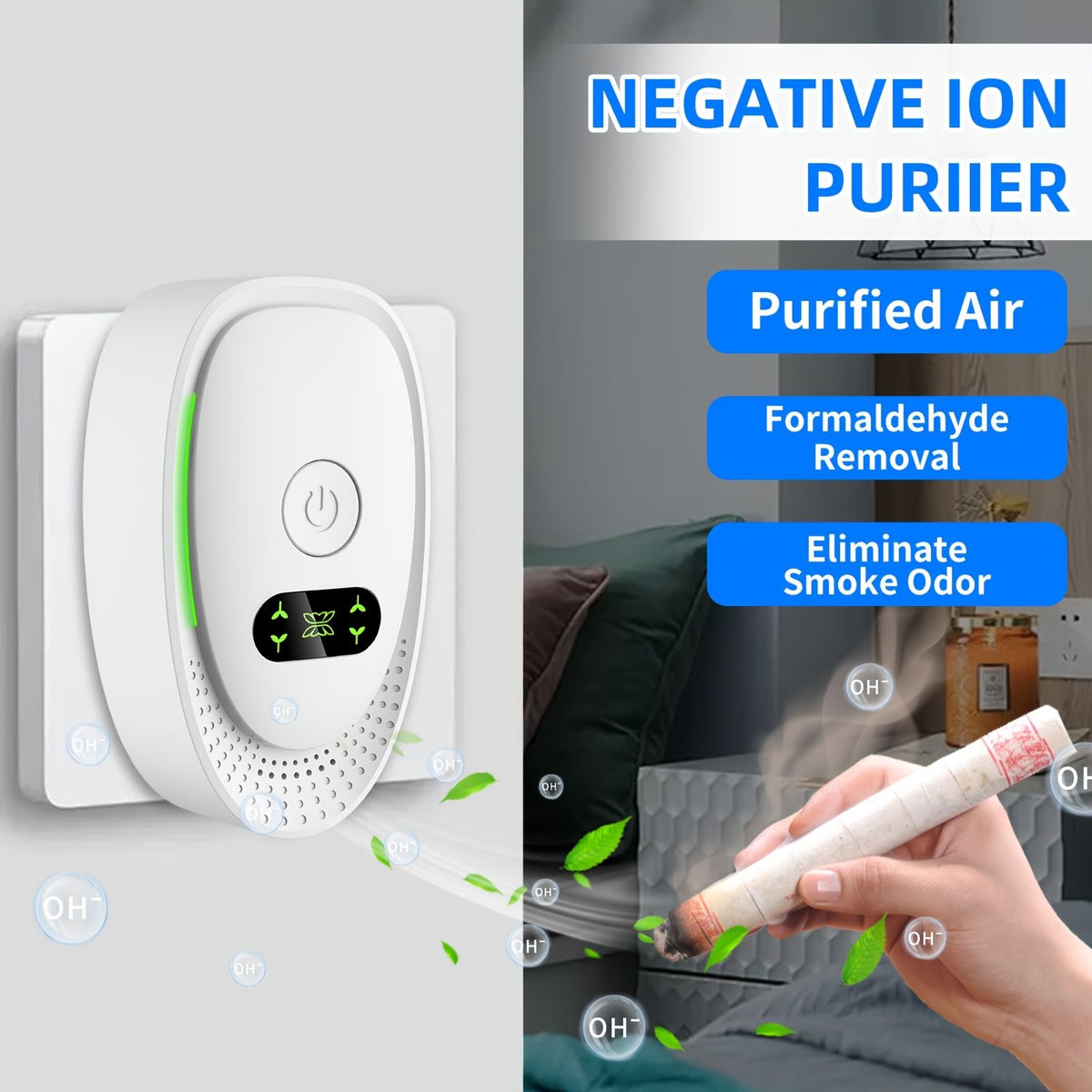 Portable Ozone Generator Home Air Purifier