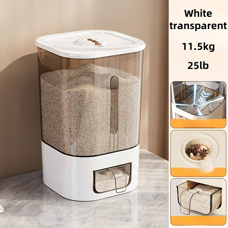Sealed Moisture Proof Rice Bucket Flour Storage Container