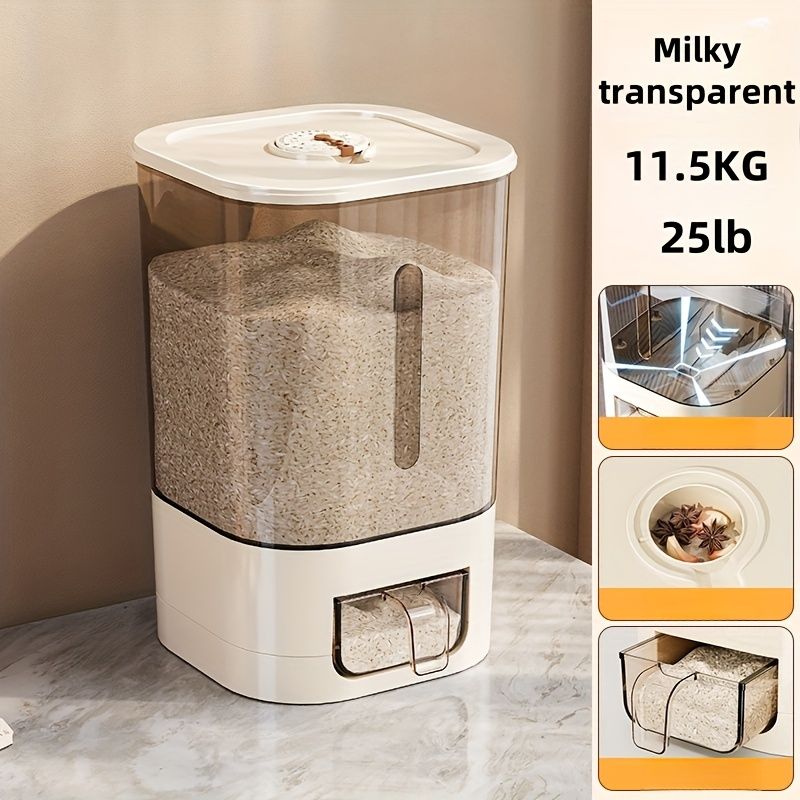 Sealed Moisture Proof Rice Bucket Flour Storage Container