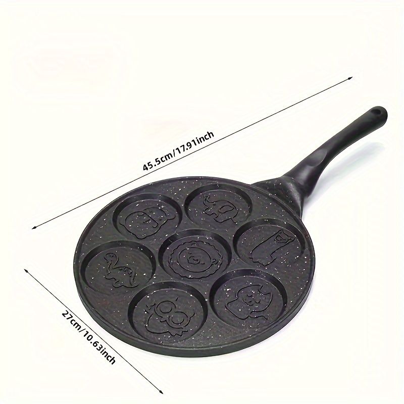 7-Hole Non Stick Animal Pancake Pan