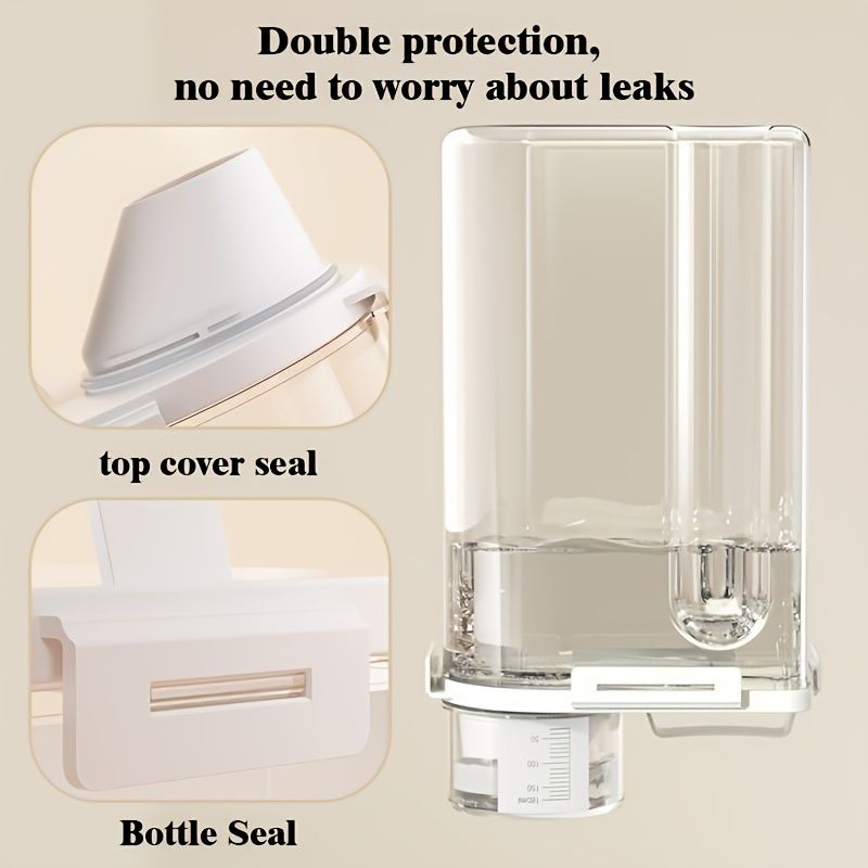 4-Piece Sealed Grain Storage Container Set with Pouring Port