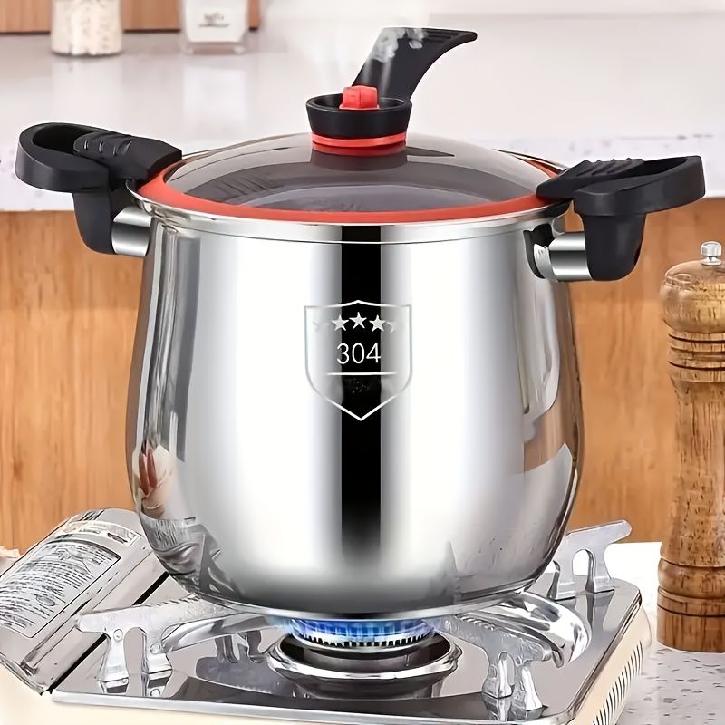 Stainless Steel Multipurpose Cooker with Glass Lid
