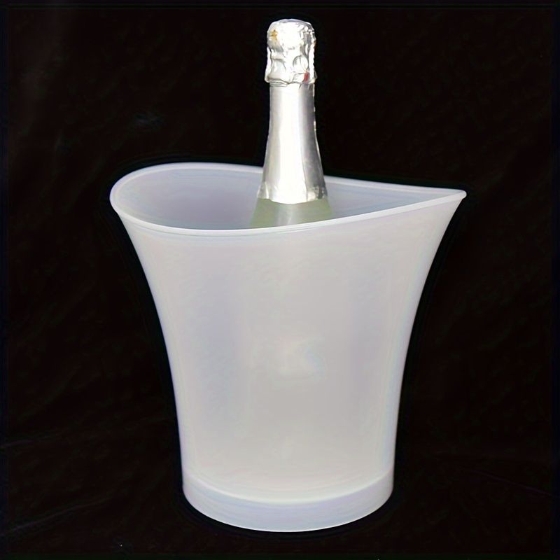 LED Colorful Glowing Beer Ice Bucket 5L