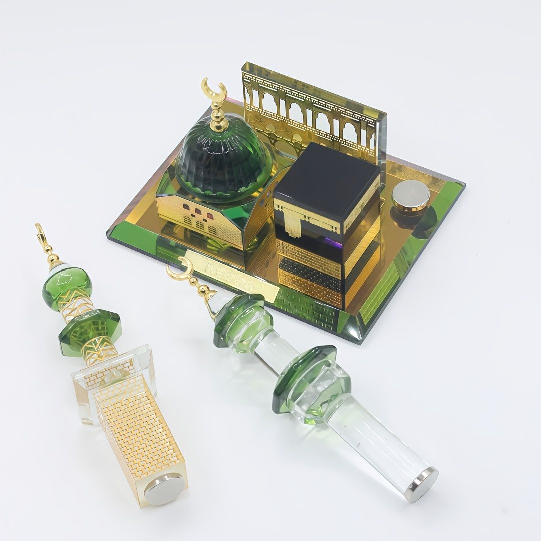 Crystal Kaaba Building Ornament