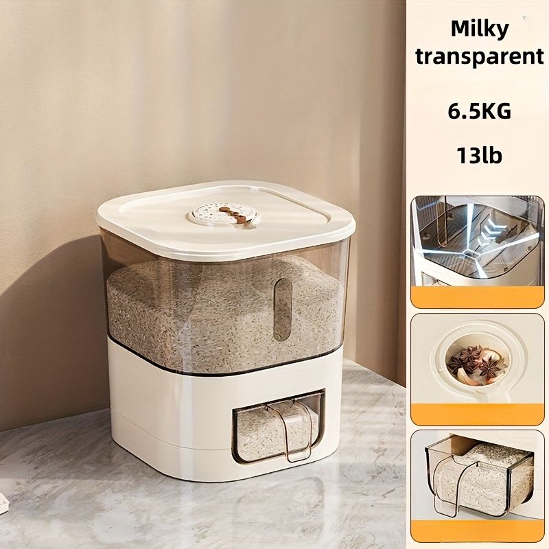 Sealed Moisture Proof Rice Bucket Flour Storage Container