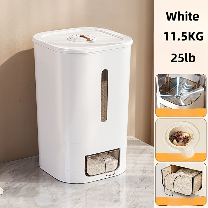 Sealed Moisture Proof Rice Bucket Flour Storage Container