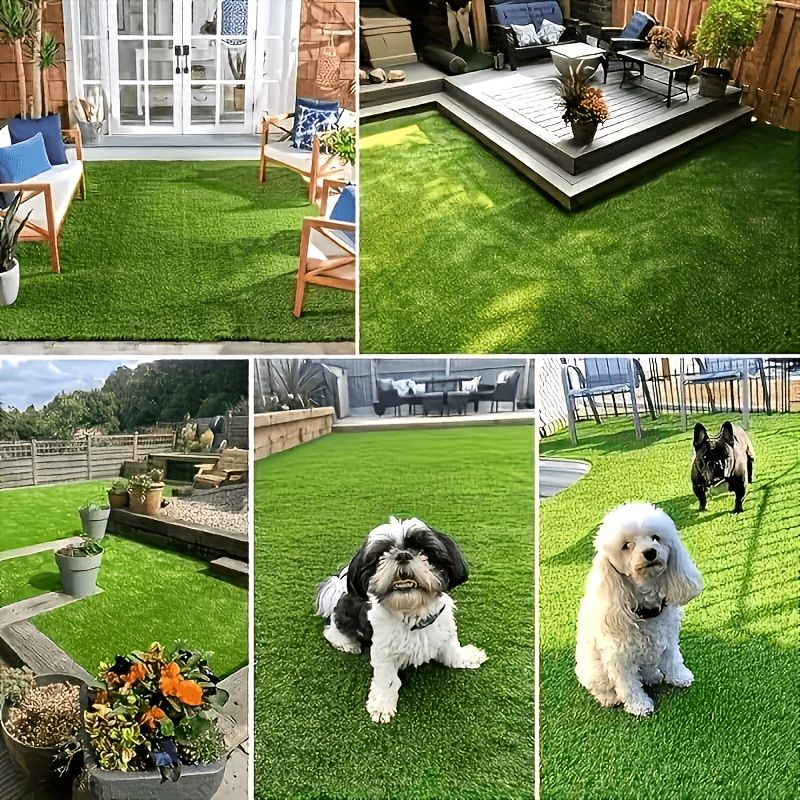 Artificial Turf Outdoor Rug for Patio and Lawn