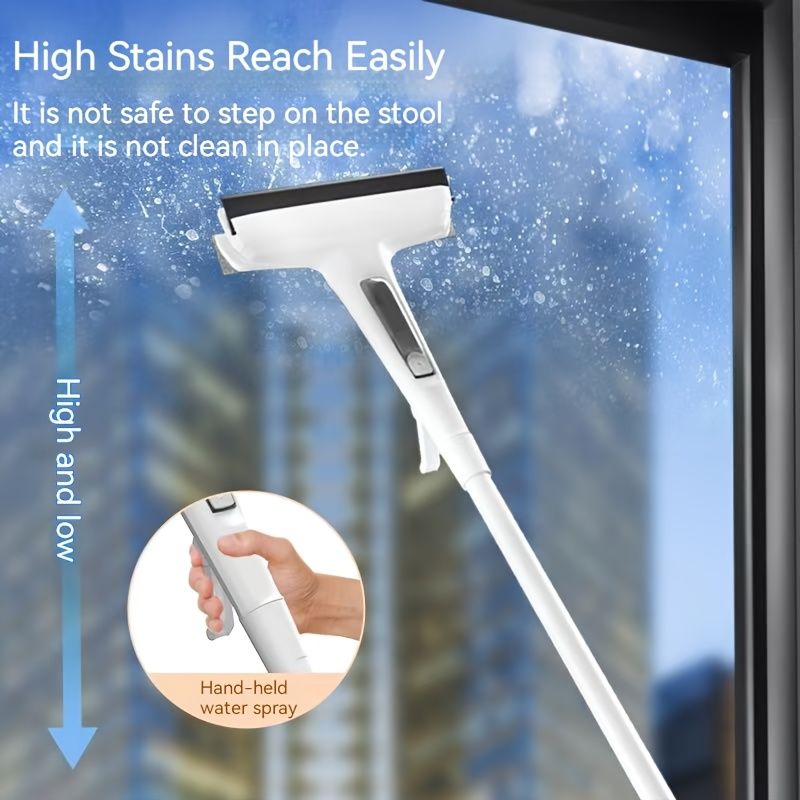Long Handle Cleaning Kit with Squeegee