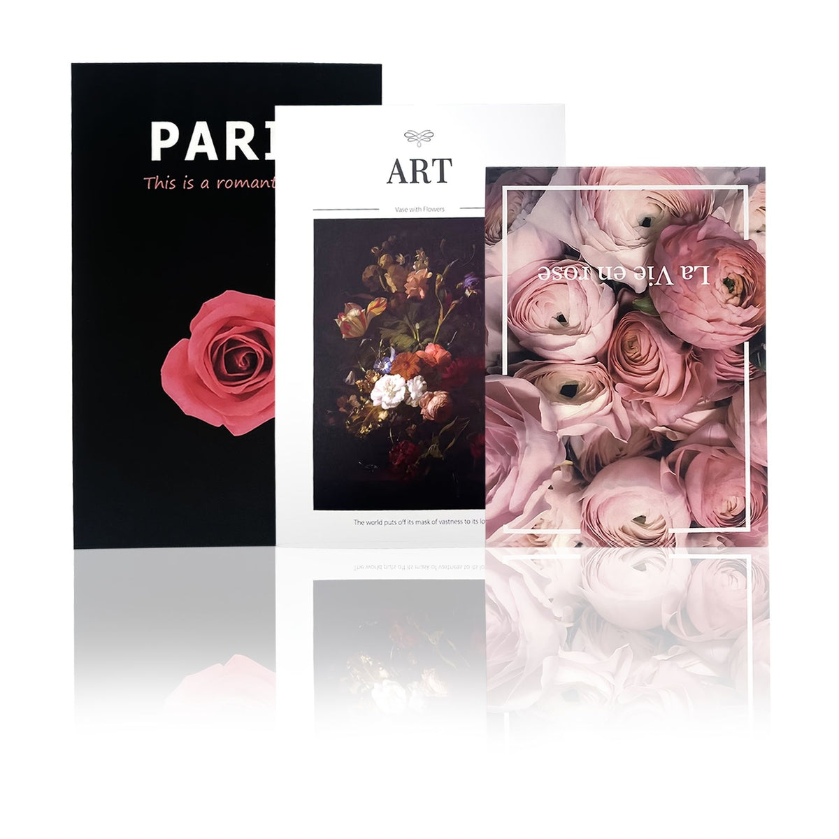 3-Piece Decorative Book Set for Home Decor