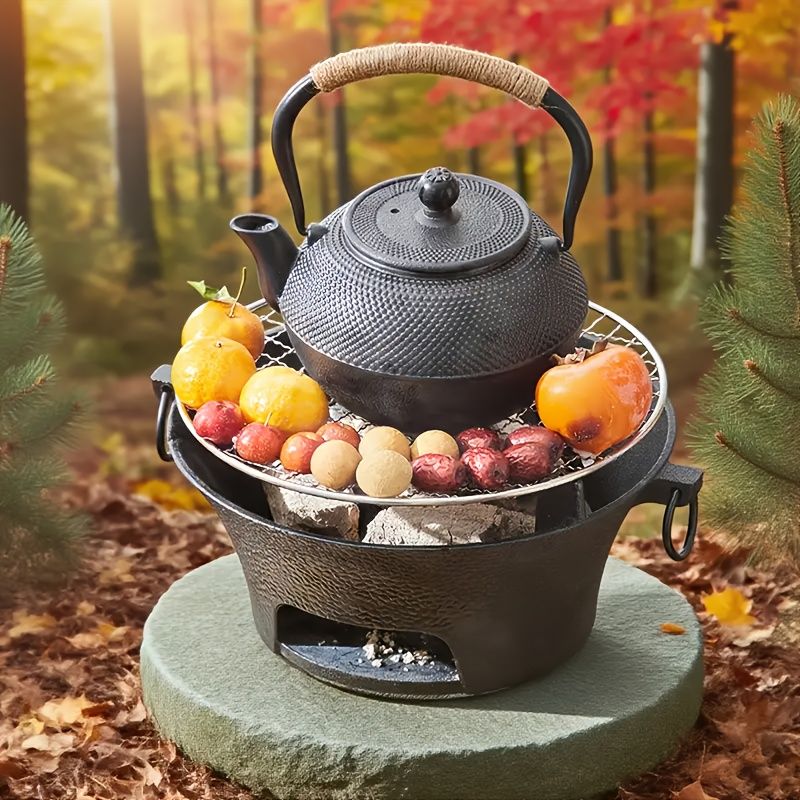 Portable Charcoal Stove for Tea and BBQ