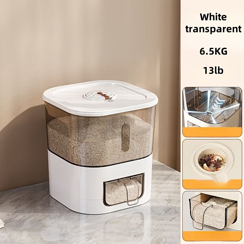 Sealed Moisture Proof Rice Bucket Flour Storage Container