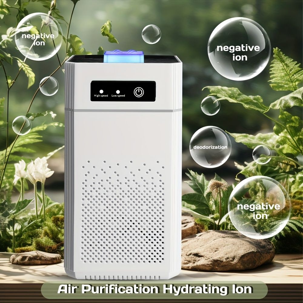 2 Pack Portable Air Purifier with Filters USB Powered Quiet 34dB