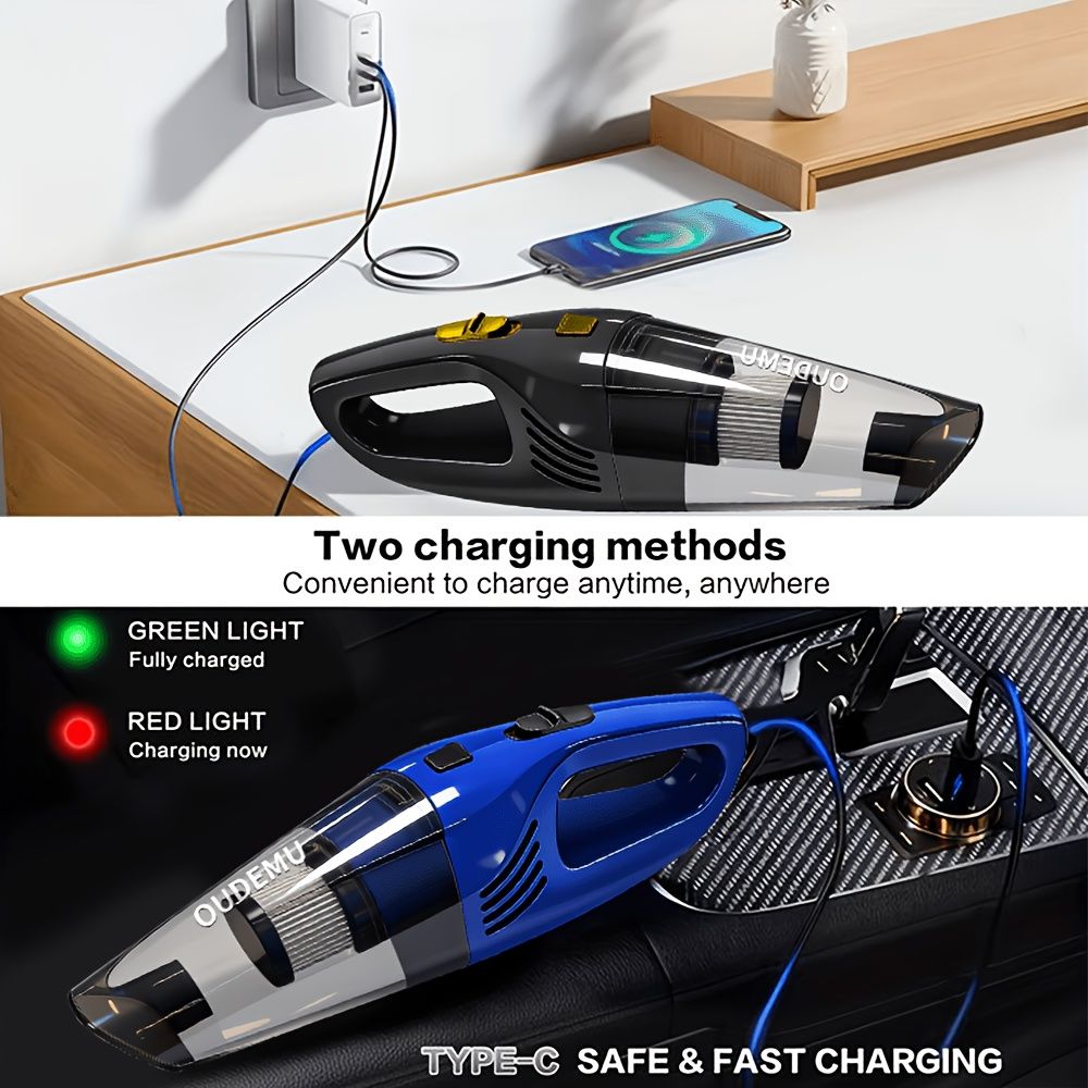 Cordless Handheld Vacuum Cleaner for Home and Car