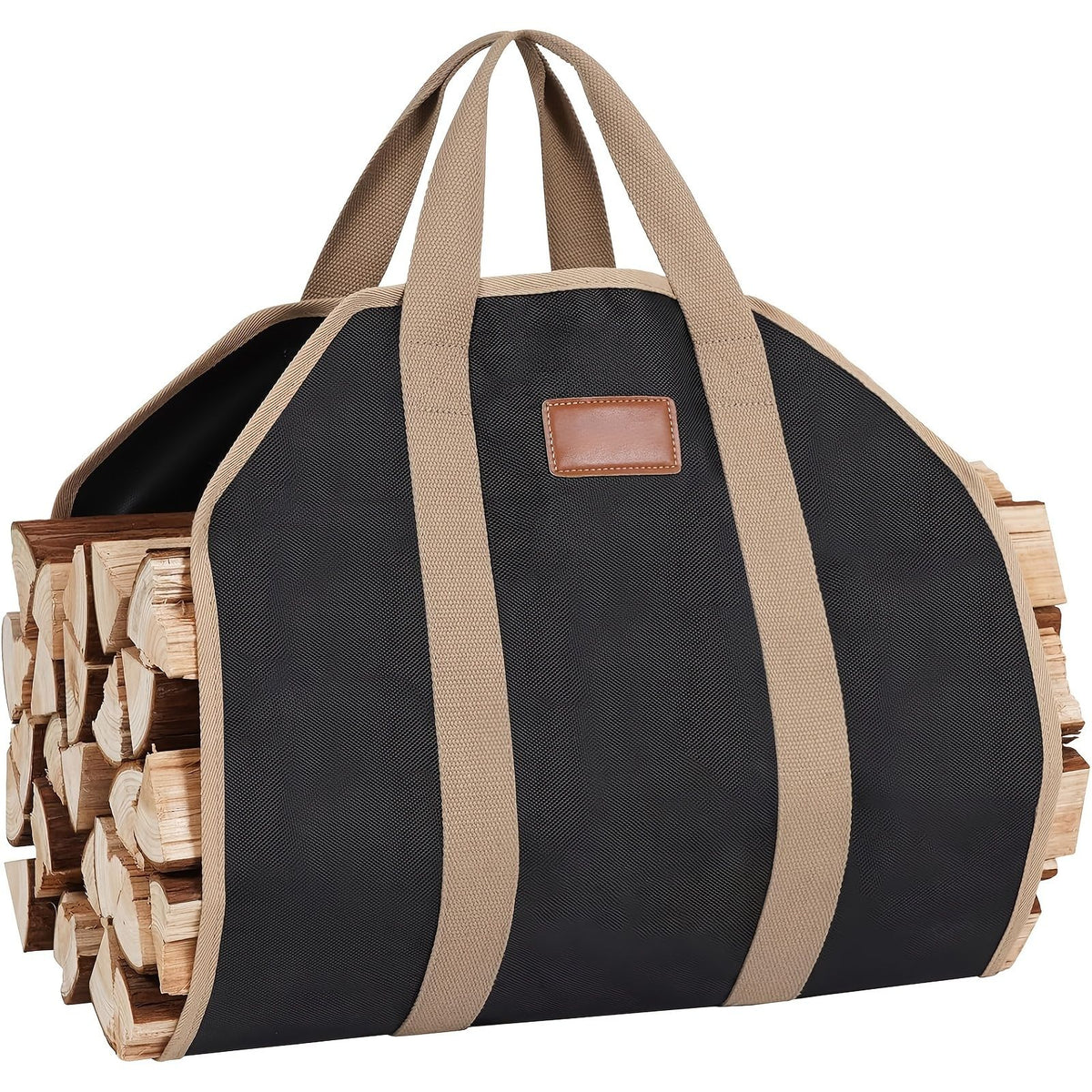 Heavy Duty Large Firewood Carrier Tote Bag