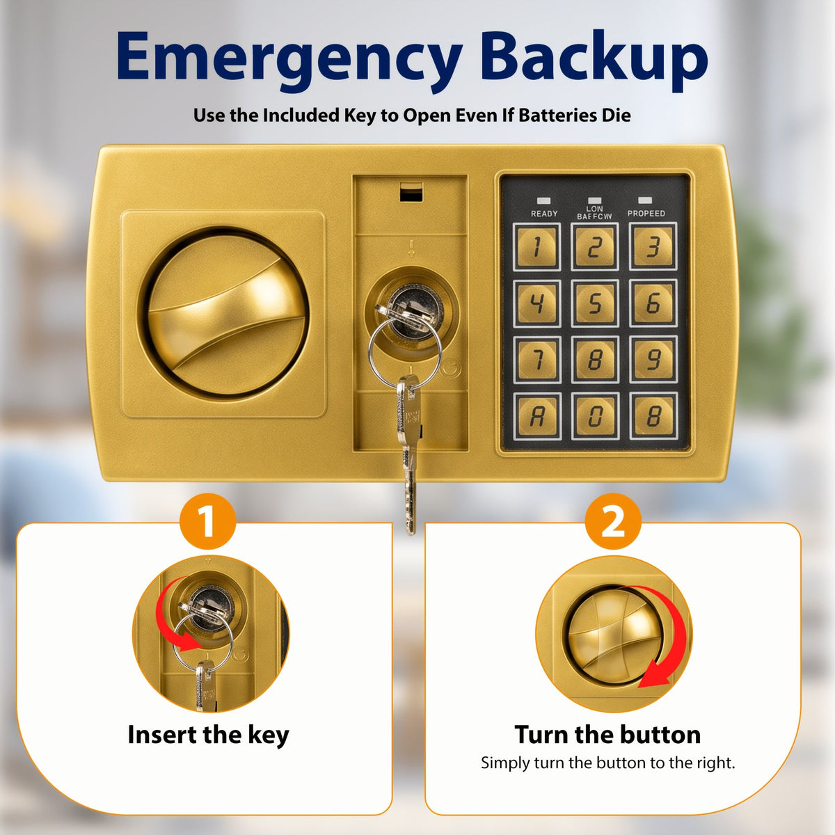 Digital Anti Theft Electronic Combination Safe