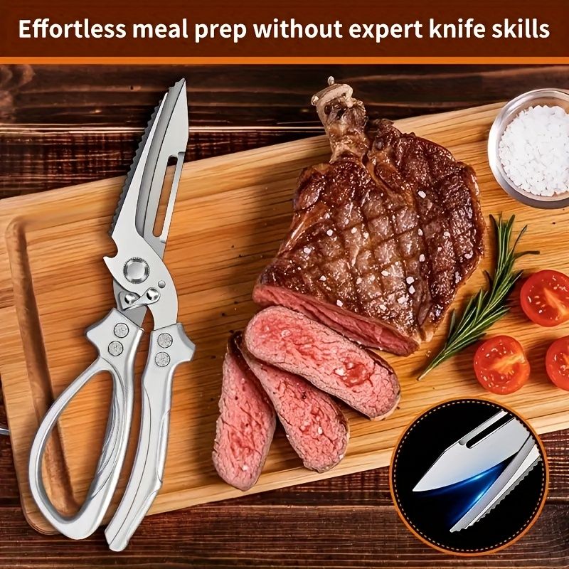 3Cr Stainless Steel Kitchen Shears for Chicken Bone
