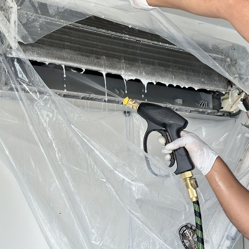Air Conditioner Cleaning Hood with Water Collection Bag