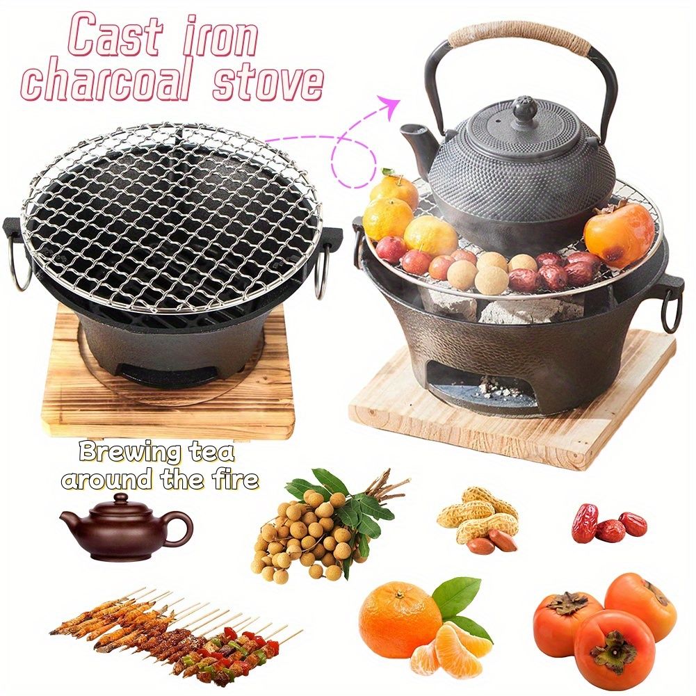 Portable Charcoal Stove for Tea and BBQ