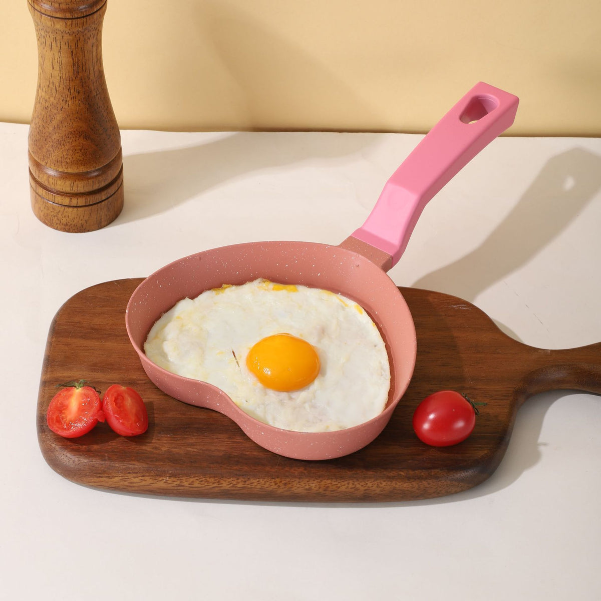 Heart Shaped Non Stick Egg Frying Pan