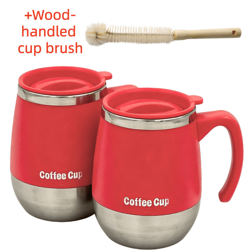 3-Piece Double-Layer Insulated Cup Set