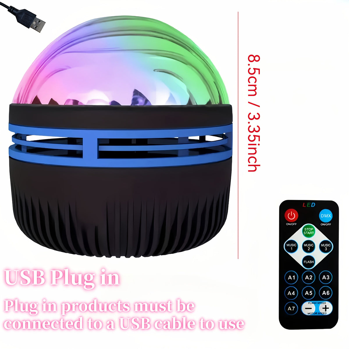 LED Aurora Projection Atmosphere Light with Remote Control
