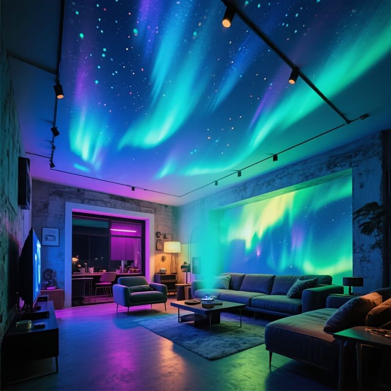 LED Aurora Projection Atmosphere Light with Remote Control