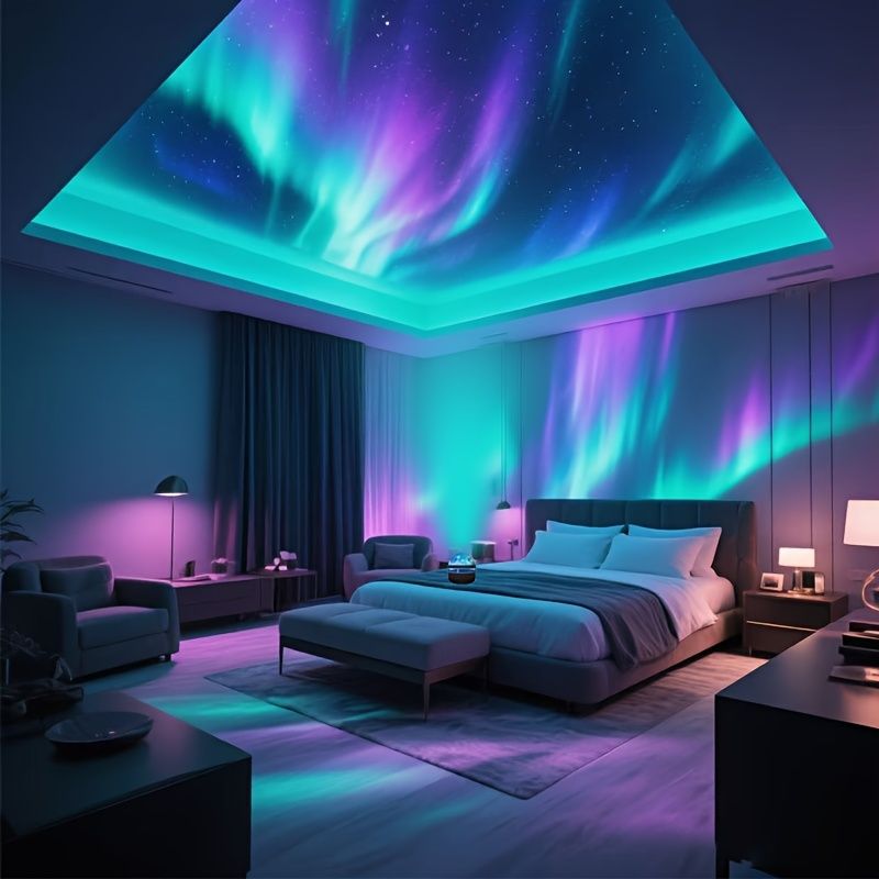 LED Aurora Projection Atmosphere Light with Remote Control