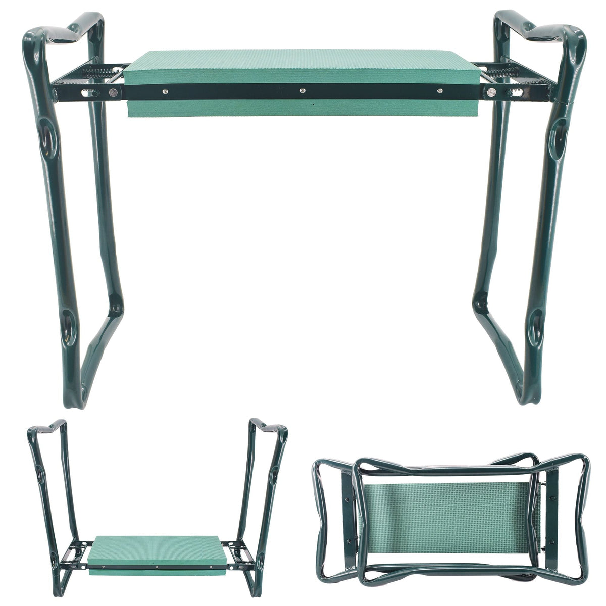 Arcadia Garden Products Iron Garden Kneeler and Seat