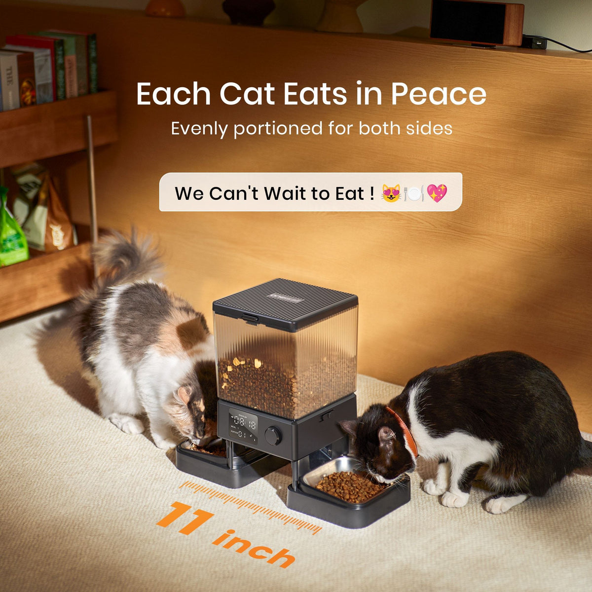 oneisall Automatic Cat Feeder CW15005